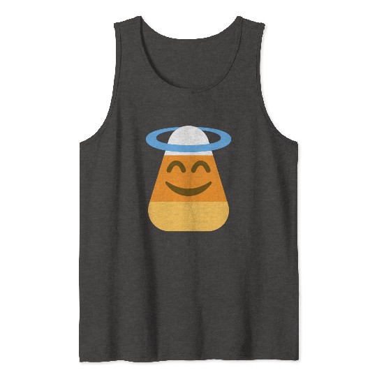 Angel Candy Corn Halloween Costume Tank Tops