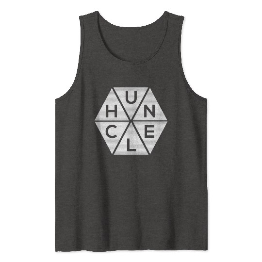 Abstract Triangle Huncle Tank Tops