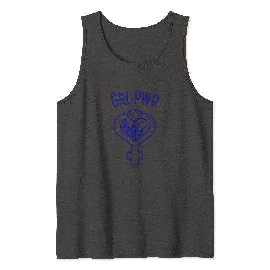 Girl Power. Women's Empowerment Tank Tops