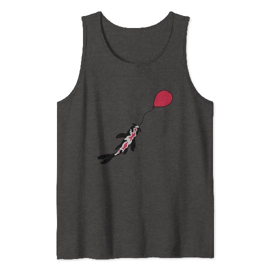 balloon koi fish nishikigoi Tank Tops