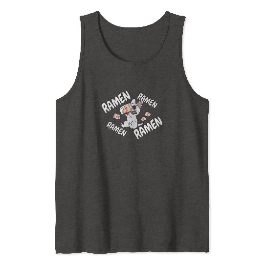 English Bull Terrier Instant Ramen Noodles Tank Tops