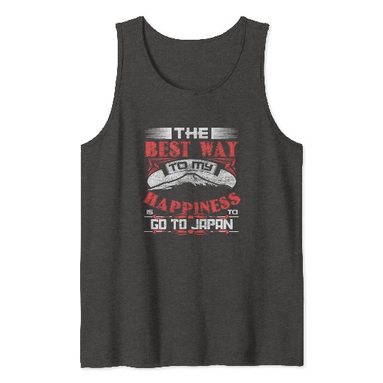 Japan Senpai Japanese Tank Tops