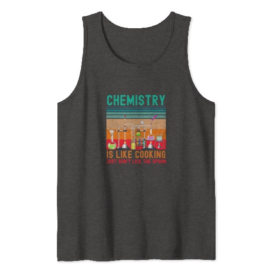 Funny chemistry lab chemical laboratory technician Tank Tops