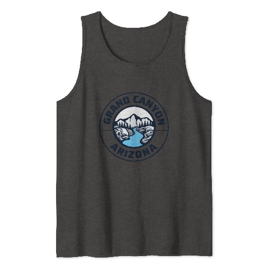 Grand Canyon Arizonna State Lovers Mountains Nature Tank Tops