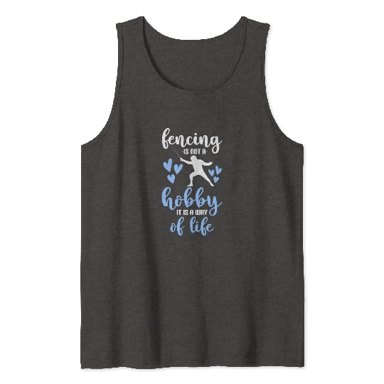 Fencing Sport Tank Tops