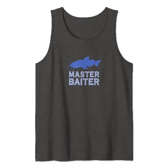 Master Baiter - Wels Catfish Hunter Tank Tops