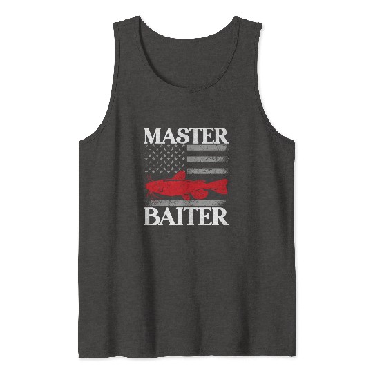Master Baiter - Wels Catfish Hunter Tank Tops