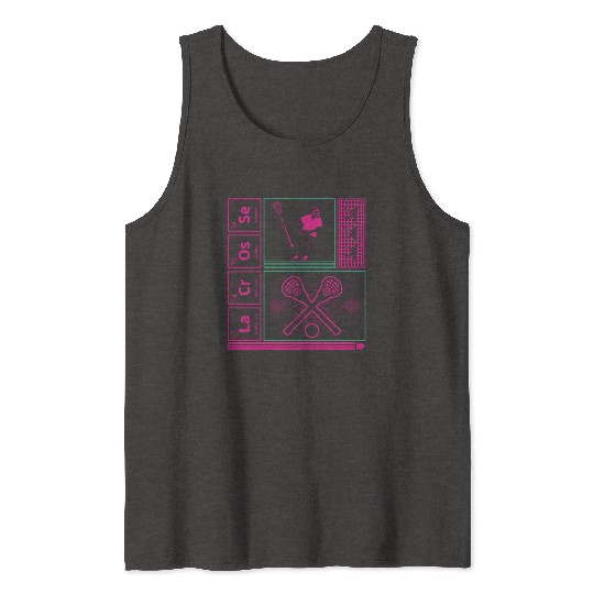 Lacrosse Periodic Table Element Tank Tops, Lacrosse