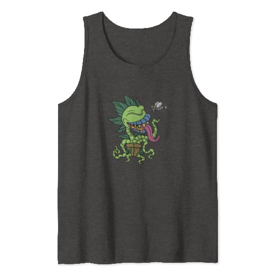 Venus Fly Trap Botanical Monster Plant Carnivorous Tank Tops