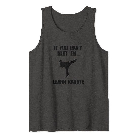 Learn Karate Tank Tops