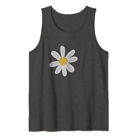 Daisy Flower - Gift, Present Tank Tops