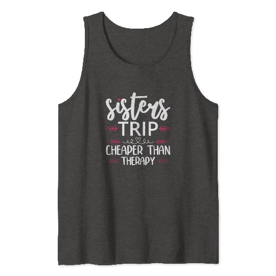 Womens Sisters Road Trip 2022 Weekend Tank Tops