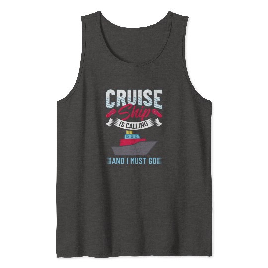 Cruise Ship Vacation Trip Party Sailing Boating Tank Tops