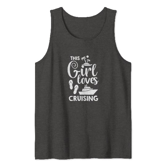 Cruise Ship Vacation Trip Party Sailing Boating Tank Tops