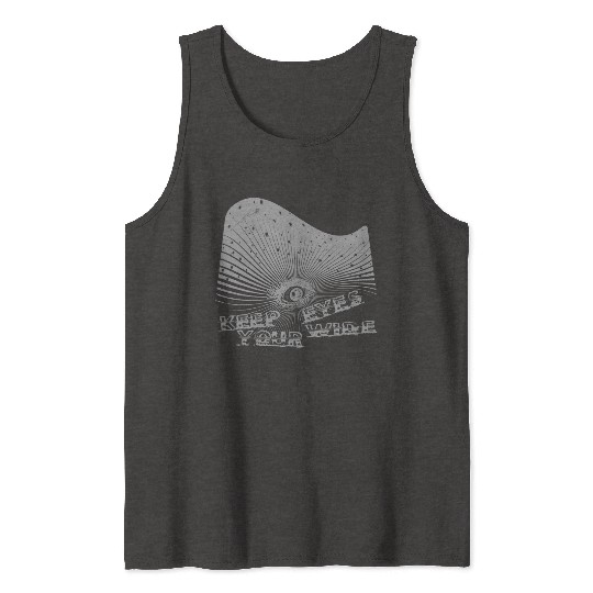 Eyes Wide Winter Come 2 The Light Grey Tank Tops