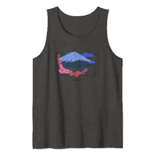 Mount Fuji Tank Tops