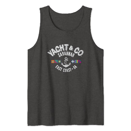 Yacht Co Savannah East Coast GA Tank Tops