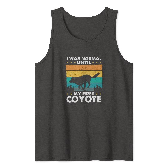 Coyote Trapping Coyote Hunting Yote Hunting Gift Tank Tops