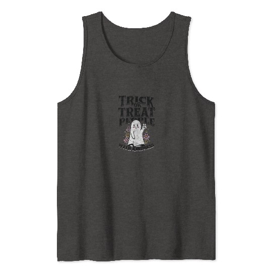 Trick or treat people with kindness - trick or Tank Tops