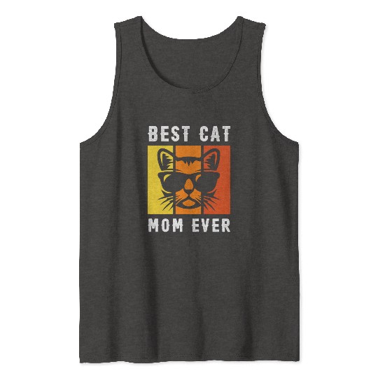 Cat Mom Tank Tops