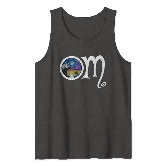 OM Ying Yang Tank Tops