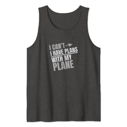 Airline Pilot Aviation Pun For a Corporate Pilot Tank Tops