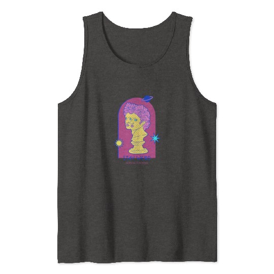 Stay Weird [retrowave/vaporwave] — retrowave art Tank Tops