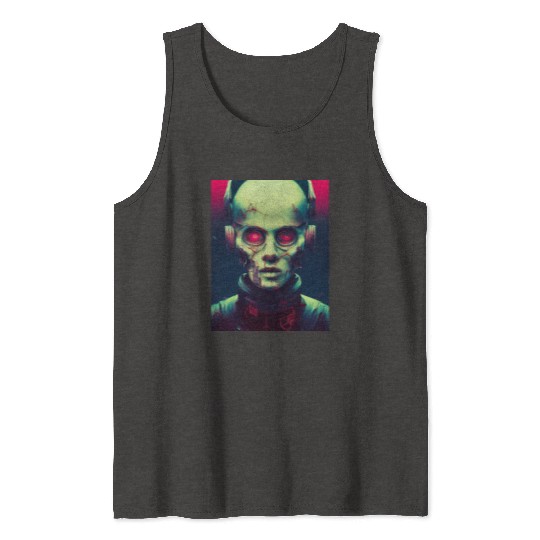 Zombie Cyberpunk Tank Tops