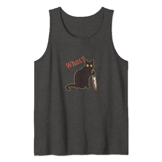 What - cat owner Tank Tops