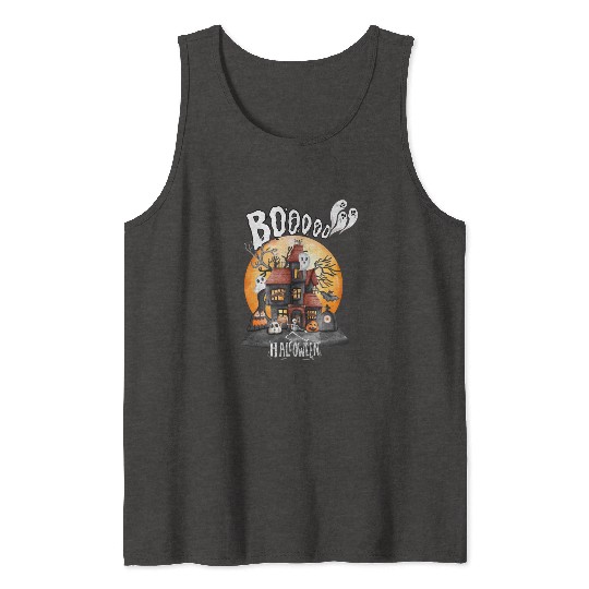 booooooooooo halloween town Tank Tops