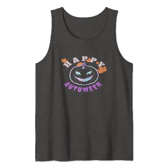 Happy haloween, autumn season Tank Tops