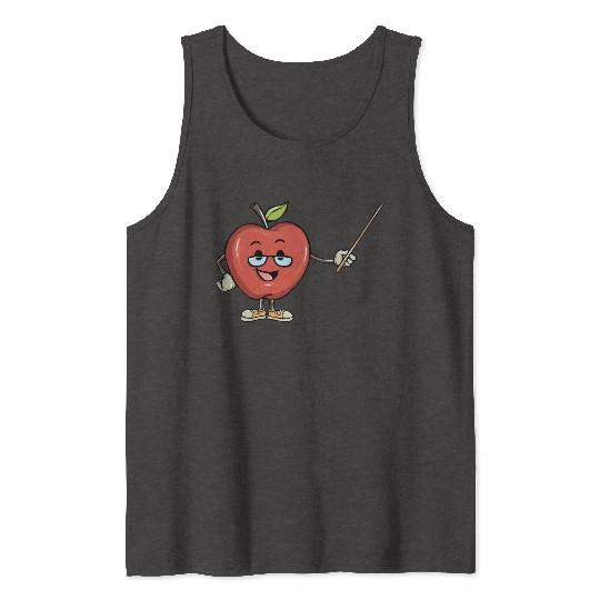 apple teacher Tank Tops