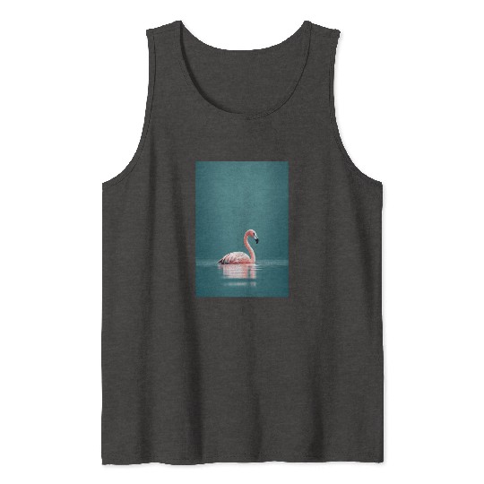 Flamingo im See Tank Tops