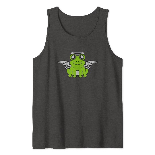 halo wings frog angel Tank Tops