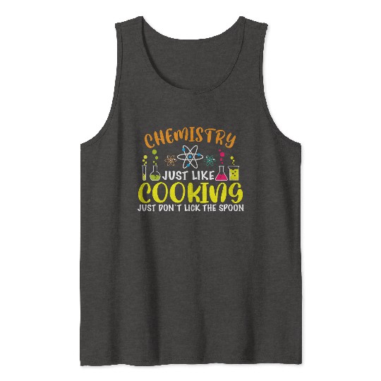 Chemistry Cooking Tank Tops