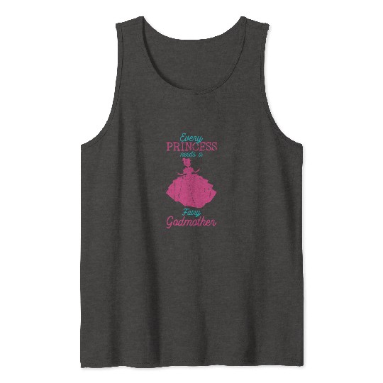 Every princess needs a fairy godmother - fairytale Tank Tops