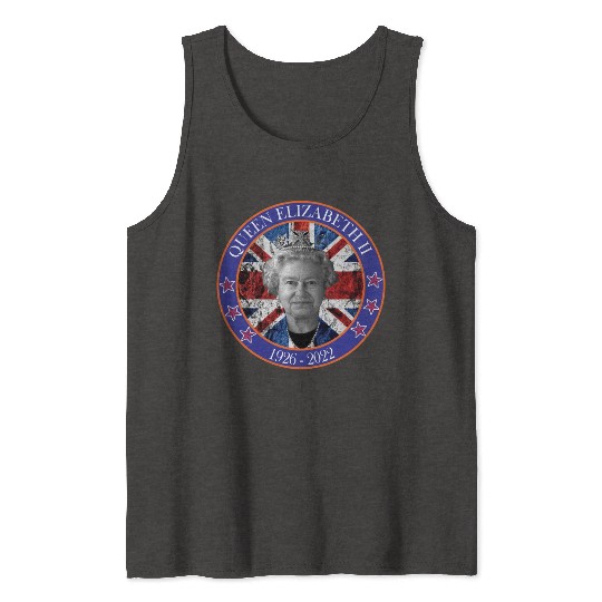 ''queen elizabeth Tank Tops rest in peace elizabeth sh
