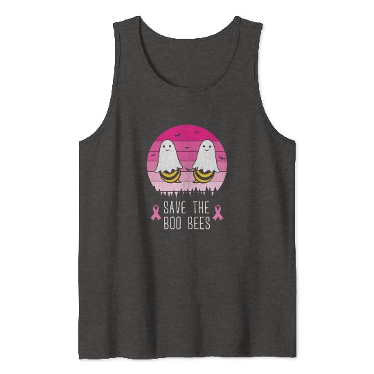 Save the Boo Bees Breast Cancer Awareness Tank Tops