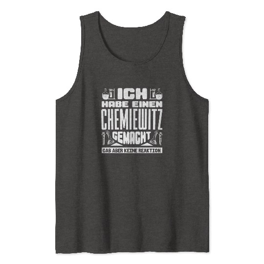 Chemistry Teacher, Chemistry Joke Tank Tops