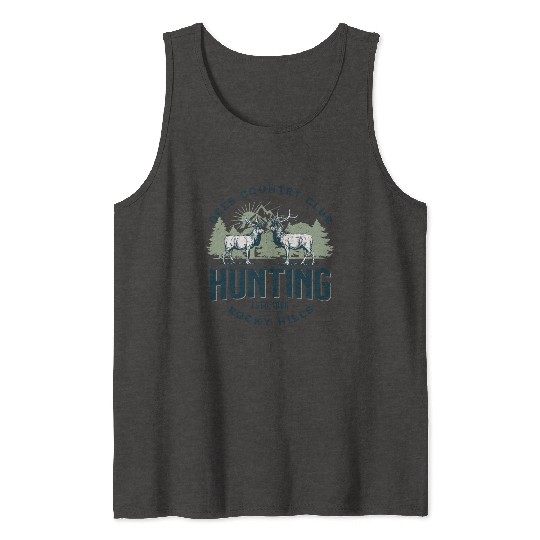 Deer country club Tank Tops