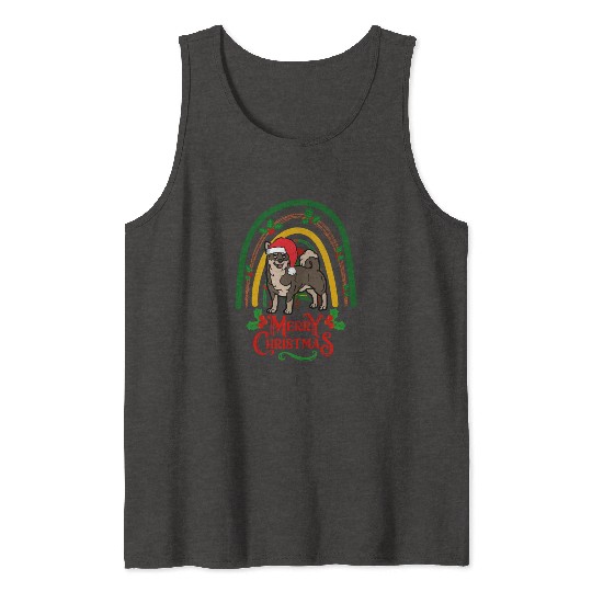 Christmas Swedish Vallhund Tank Tops