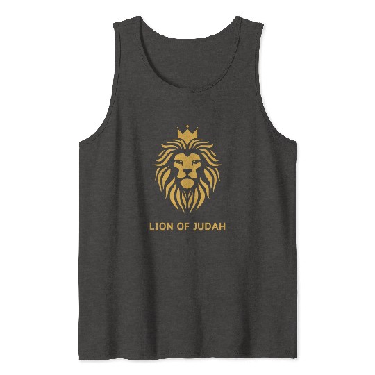 Lion of Judah Tank Tops