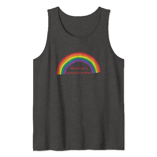 LBGT Flag Gay Pride Human Vintage Rainbow Tank Tops