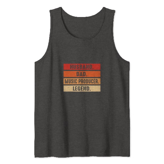 Husband Dad Vinatge Tank Tops