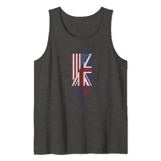 American Union Jack Flag Baby american union jack Tank Tops