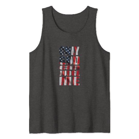 Only God can Judge Me usa Tank Tops