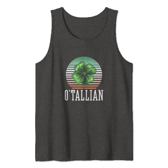 O'tallian Gaelic St. Patricks Day Irish Ireland Tank Tops