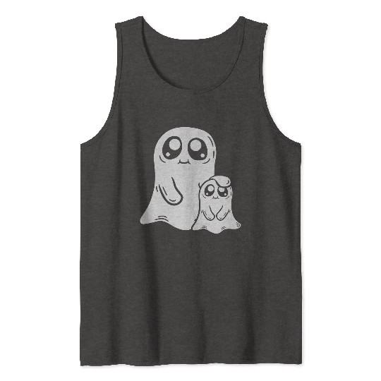 dad child ghost comic Tank Tops