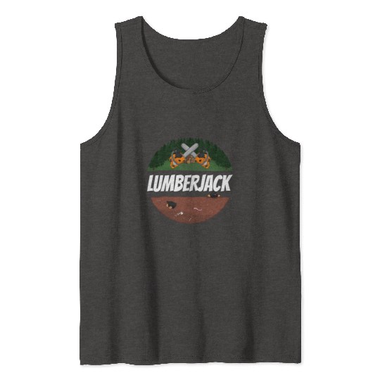 Lumberjack Chainsaw Tank Tops