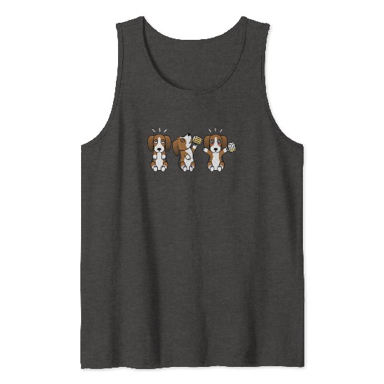 Basset Hound Beer Lover Tank Tops
